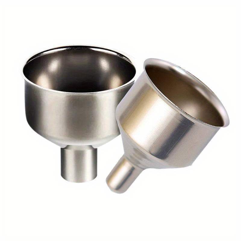 Commercial Kitchen Utensils - 1Pc, Funnel, Kitchen Stainless Steel Funnel,