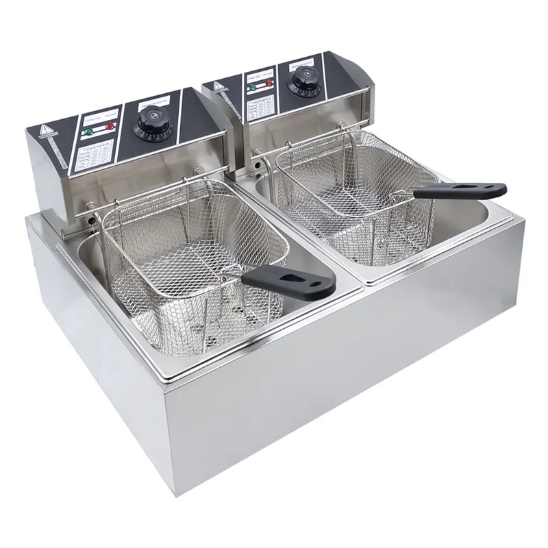 Commercial Kitchen Uk - Commercial Electric Deep Fryer Stainless Steel