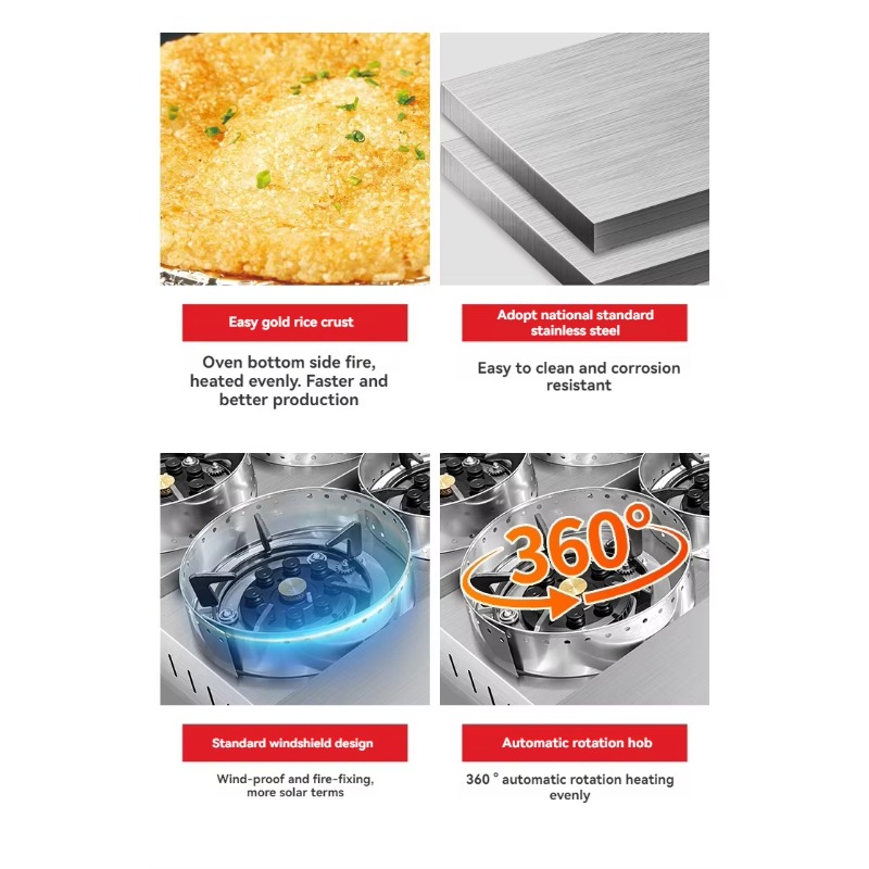 Commercial Kitchen Machinery - High Quality 9-Layer Commercial Canteen Kitchen
