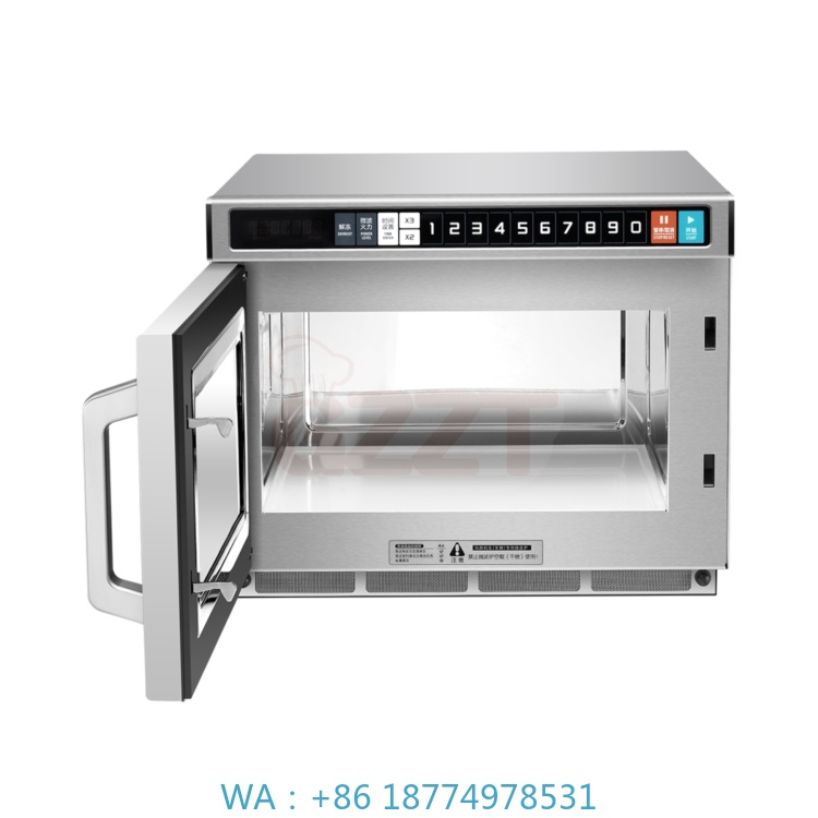 17L Large Capacity 304 Stainle - đánh giá và giá Commercial Kitchen Microwave