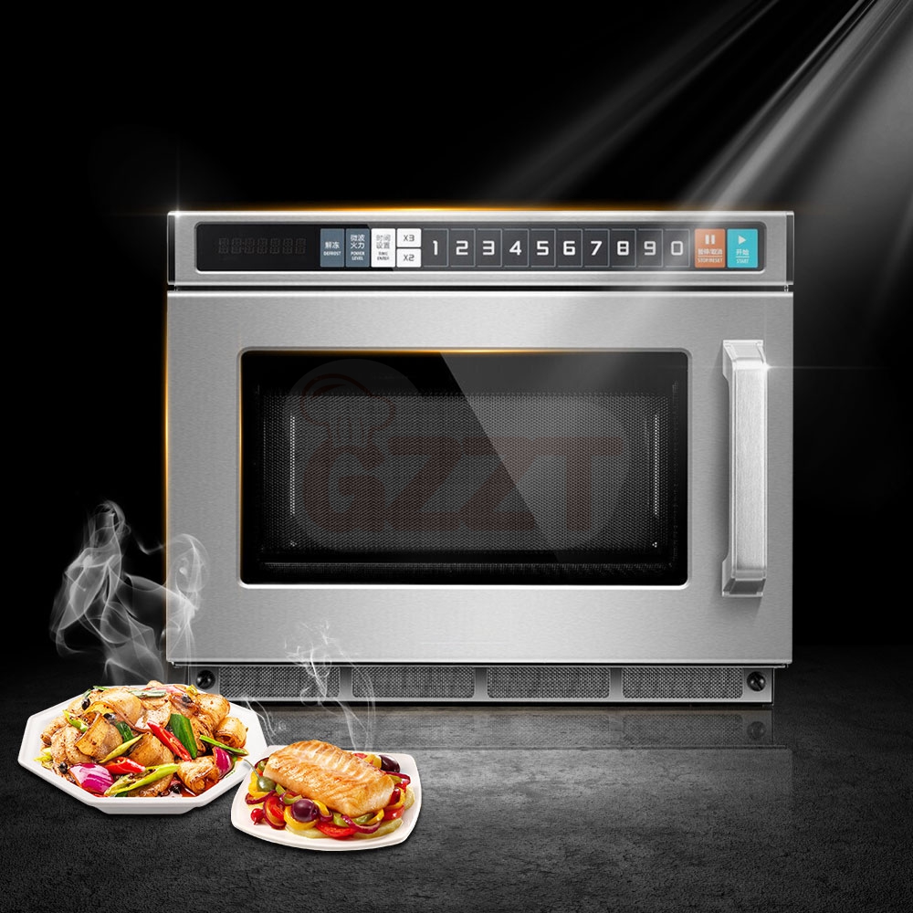 17L Large Capacity 304 Stainle - đánh giá và giá Commercial Kitchen Microwave