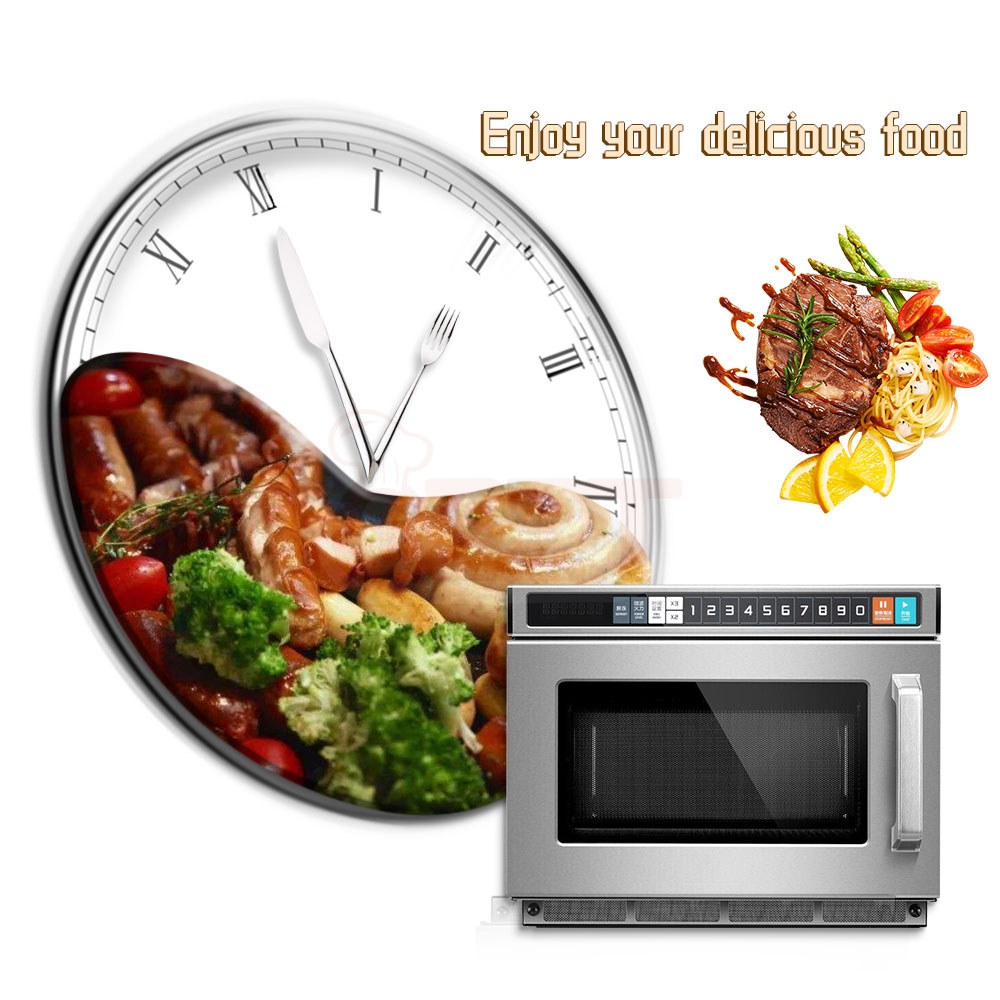 17L Large Capacity 304 Stainle - đánh giá và giá Commercial Kitchen Microwave