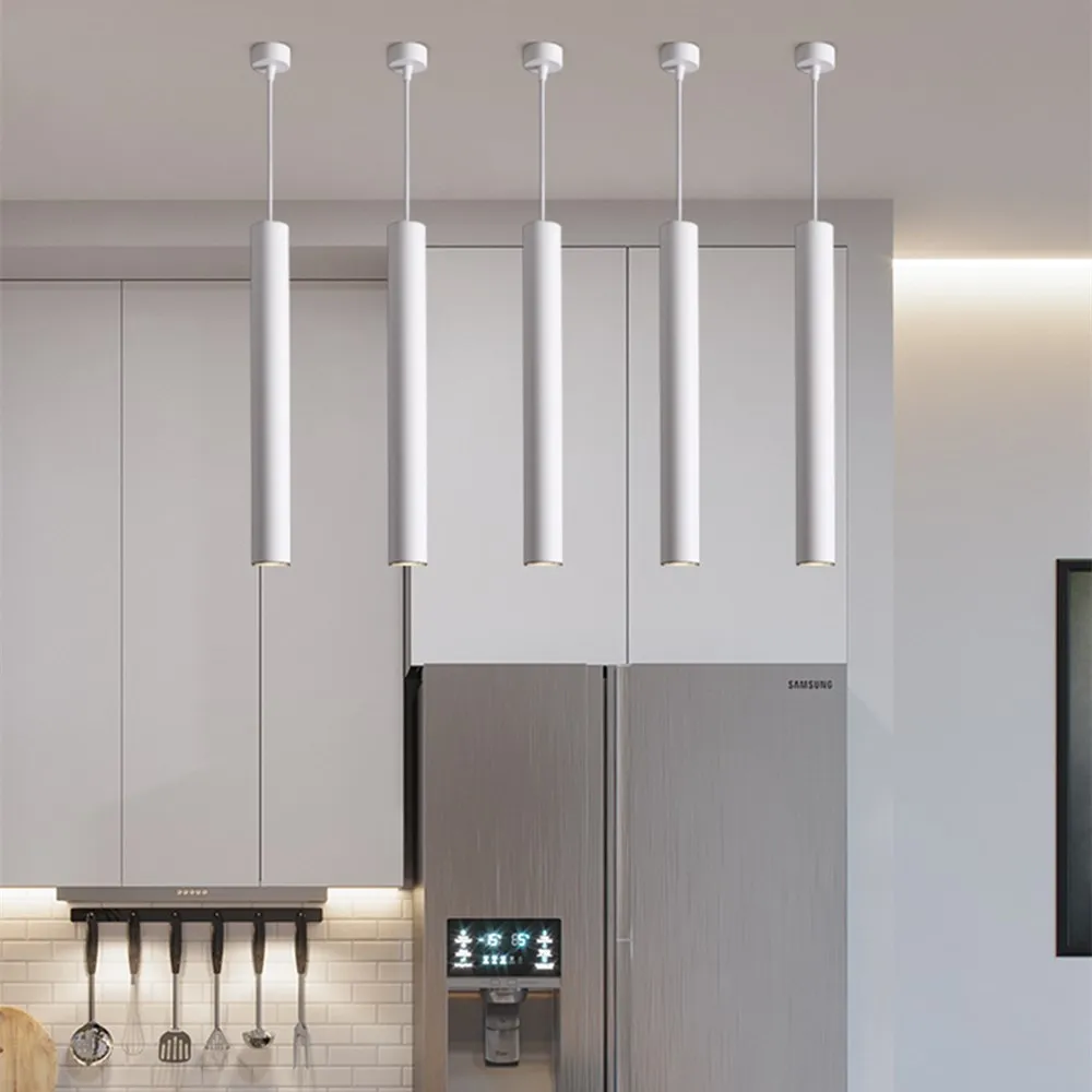 Modern LED Pendant Lamp Long T - đánh giá và giá Commercial Kitchen Island