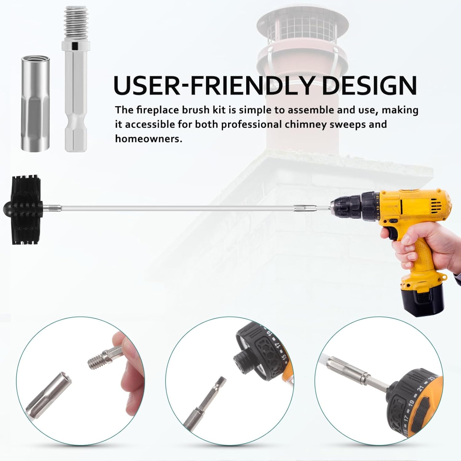Flexible Chimney Brush Kit wit - đánh giá và giá Commercial Kitchen Cleaning