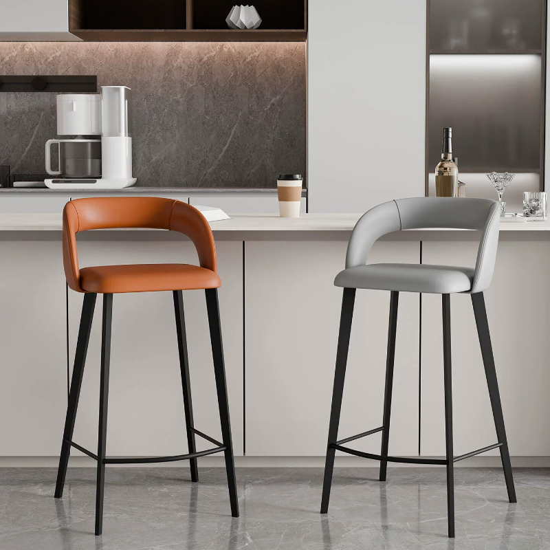 Light Luxury Nappa Leather Bar - đánh giá và giá Commercial Kitchen Lighting Design