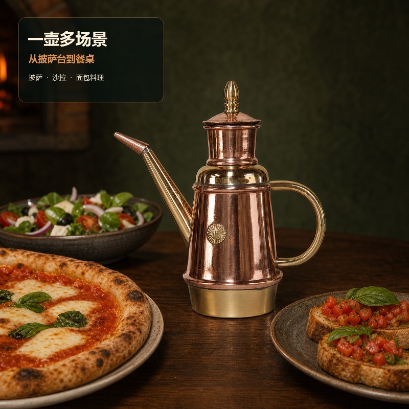Handmade Copper Oil Pot Italia - đánh giá và giá Commercial Kitchen Utensils