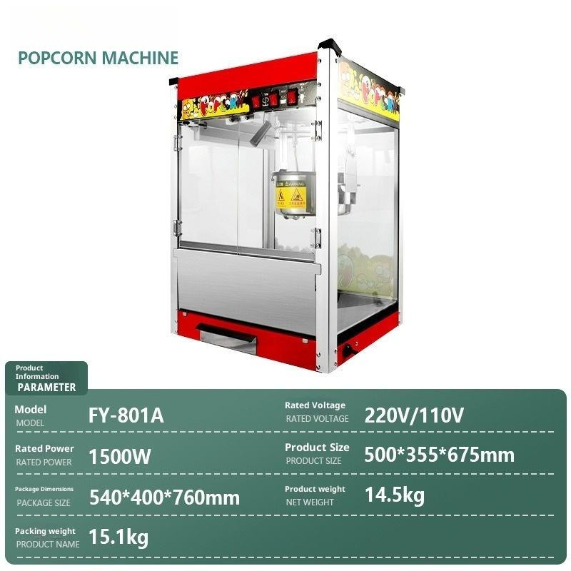 Direct Electric Automatic Popc - đánh giá và giá Commercial Popcorn Machine