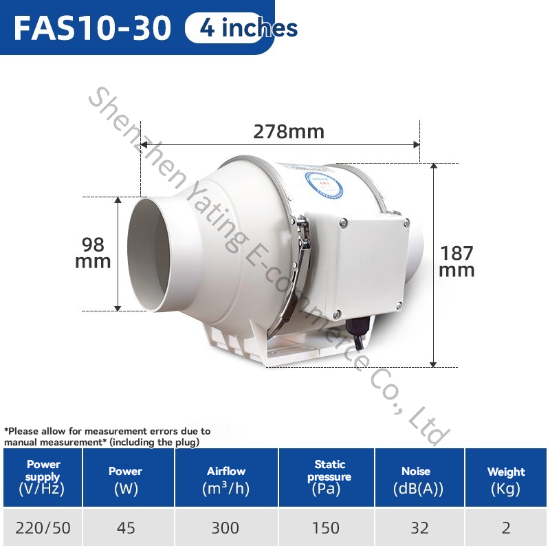 4inch Commercial Exhaust Fan P - đánh giá và giá Commercial Kitchen Ventilation