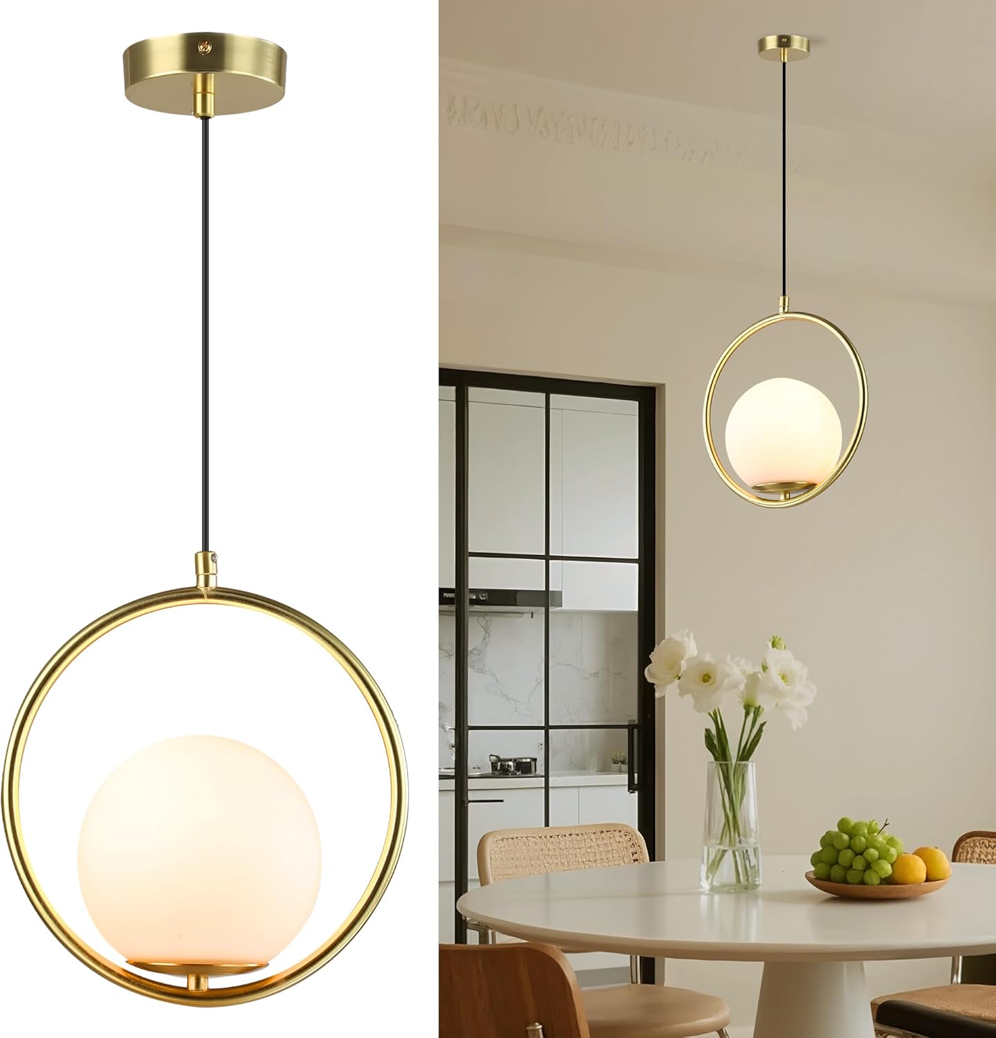 Gold PVC Lampshade Pendant Lig - đánh giá và giá Commercial Kitchen Island