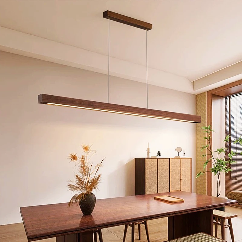 LED Pendant Light Nordic Wood  - đánh giá và giá Commercial Kitchen Island