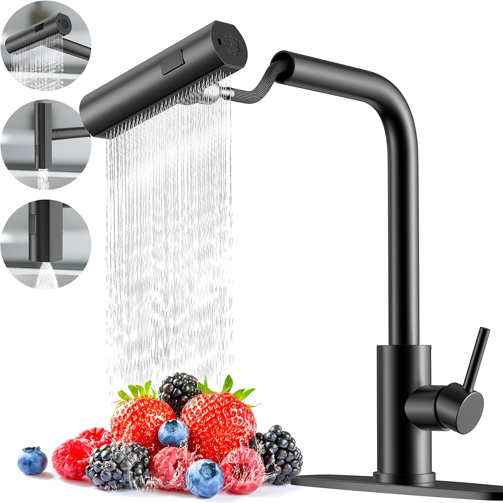 1 PC Black Kitchen Faucet With - đánh giá và giá Commercial Kitchen Utensils