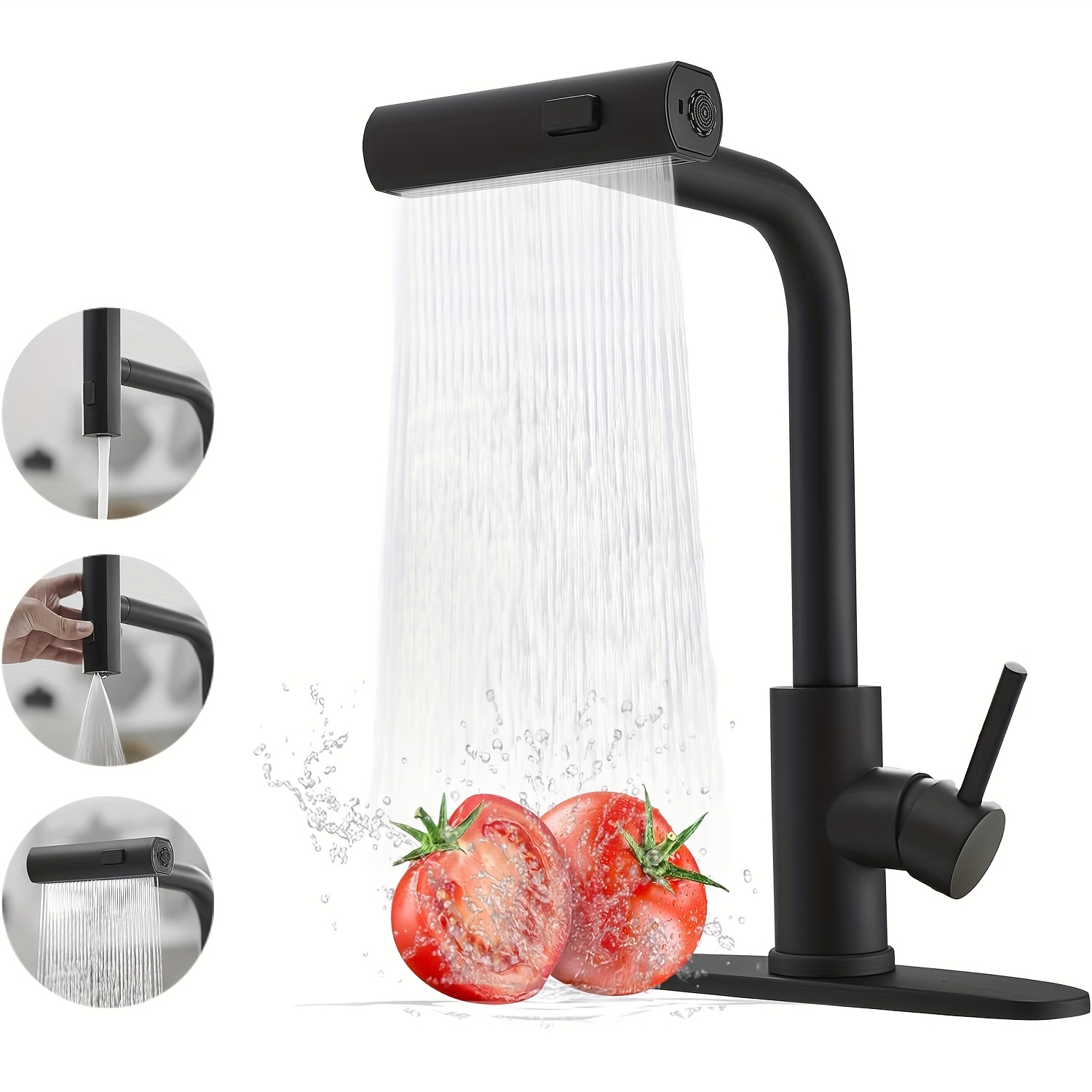 1 PC Black Kitchen Faucet With - đánh giá và giá Commercial Kitchen Utensils