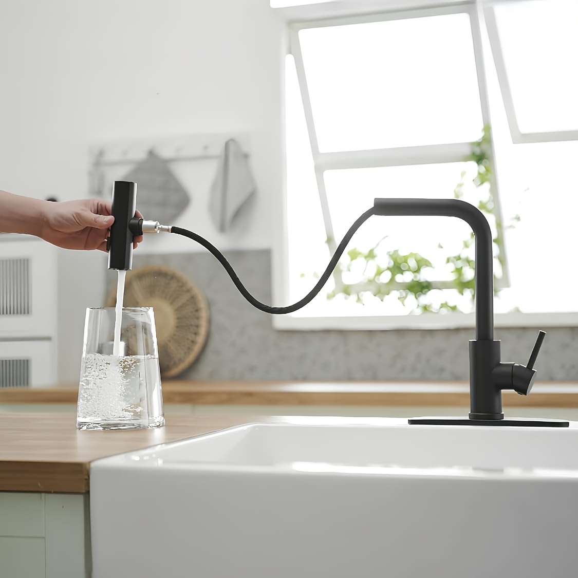 1 PC Black Kitchen Faucet With - đánh giá và giá Commercial Kitchen Utensils
