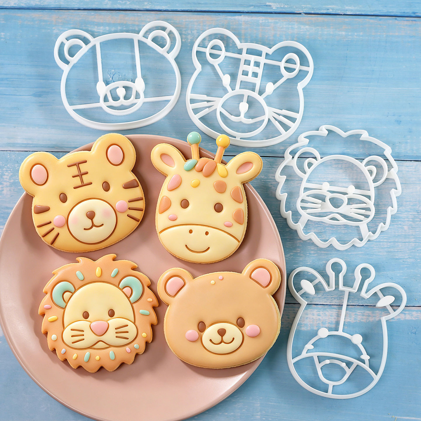 4 Pcs Animal Cookie Cutters Se - đánh giá và giá Commercial Kitchen Equipment List