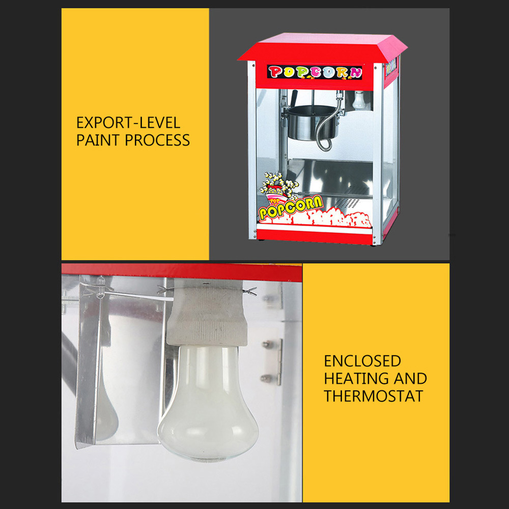 Electric Commercial Popcorn Ma - đánh giá và giá Commercial Popcorn Machine