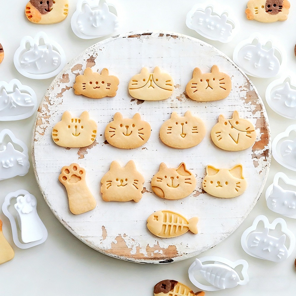 Cute Kitten DIY Stamp Cookie C - đánh giá và giá Commercial Kitchen Equipment List