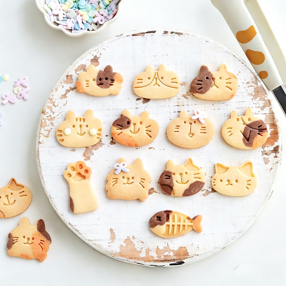 Cute Kitten DIY Stamp Cookie C - đánh giá và giá Commercial Kitchen Equipment List