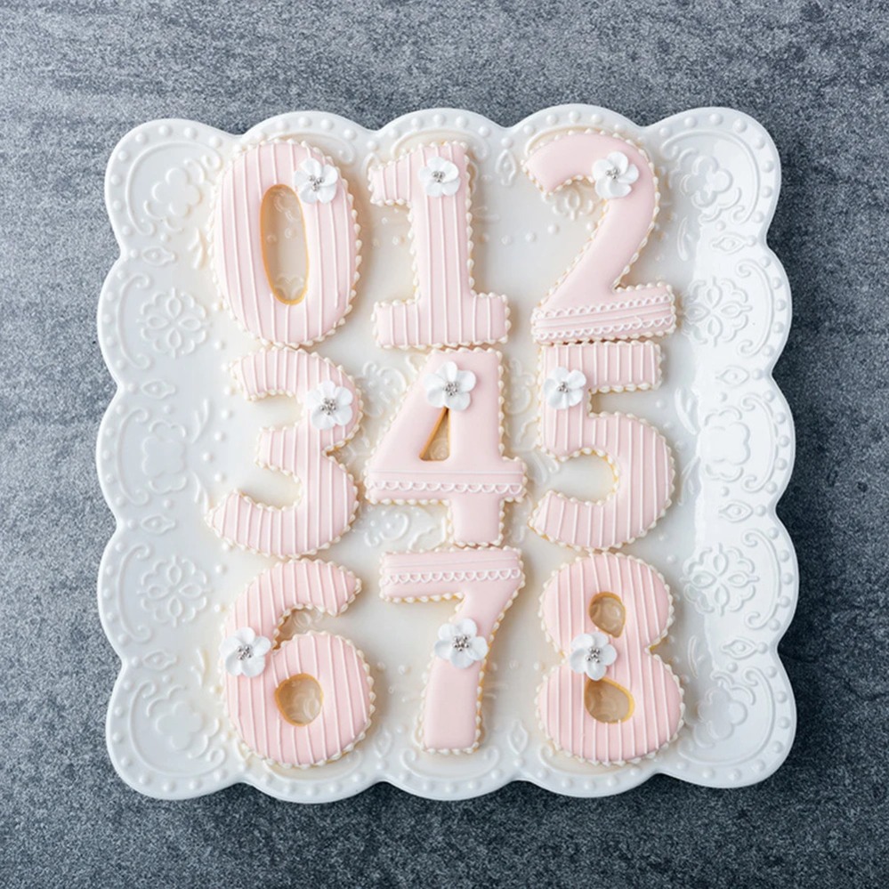 Large Numbers Cookie Cutters B - đánh giá và giá Commercial Kitchen Equipment List
