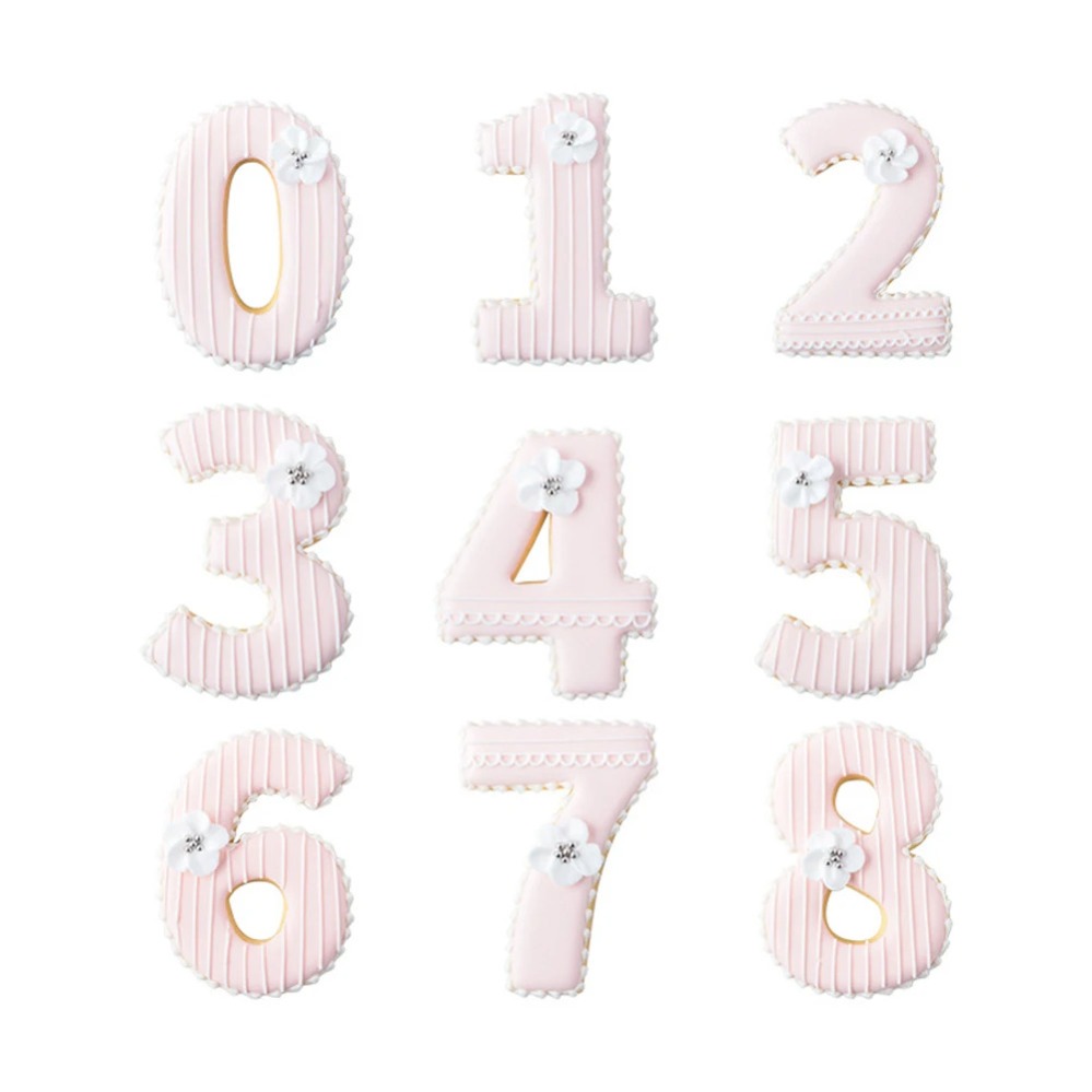 Large Numbers Cookie Cutters B - đánh giá và giá Commercial Kitchen Equipment List