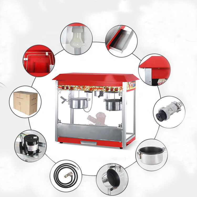 Popcorn Machine Caramel Commer - đánh giá và giá Commercial Popcorn Machine