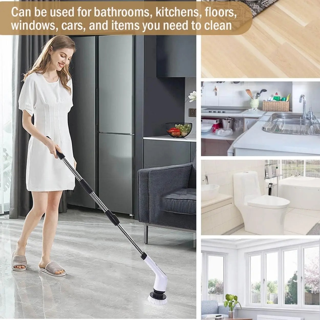 Powerful Cordless Electric Spi - đánh giá và giá Commercial Kitchen Cleaning