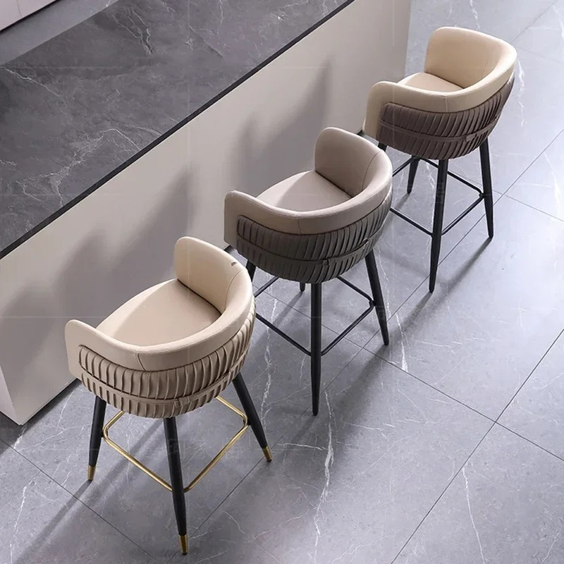 & Luxury Leather Bar Chairs Ho - đánh giá và giá Commercial Kitchen Lighting Design