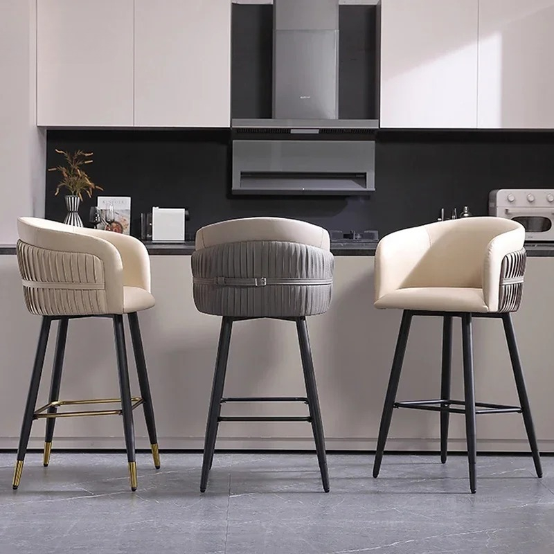 & Luxury Leather Bar Chairs Ho - đánh giá và giá Commercial Kitchen Lighting Design